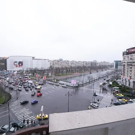 Top View Downtown Bukarest
